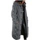 thumbnail image 1 of Cárdigans para mujer, suéter de punto grueso, abrigos largos cálidos de invierno con bolsillos, prendas de vestir de color sólido, 1 of 4