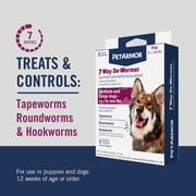 PetArmor For Dogs 7 Way De-Wormer For Medium & Large Dogs