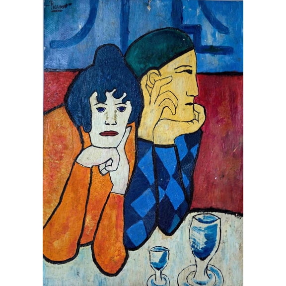 Wall Art Impressions 14x20in Photographic Quality Poster Picasso titulo circo