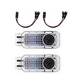 thumbnail image 4 of 4pcs LED Car Door Light Courtesy Logo Projector Welcome Lamp For Audi A1 A3 A4 A5 A6 A7 Q3 Q5 Q7 A8 R8 B5 B6 B8 C5 C8 RS S3 S4 S5 S6 Car Accessories, 4 of 5