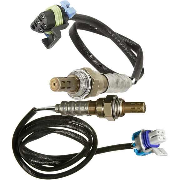 1 Pair Upstream and Downstream O2 Sensors Replacement for Cadillac 2003-2006 Escalade Esv Ext,for Chevy Silverado 1500 2500 Hd,Suburban 1500 2500 6L,Replaces#234-4669 234-4407,Set of 2pcs