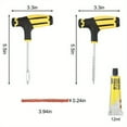 thumbnail image 5 of JUNWELL 68pc Tire Repair Kit DIY Flat Tire Repair Car Truck Motorcycle Home Plug Patch, 5 of 5