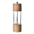 thumbnail image 2 of Manual Pepper Grinder Multifunctional Efficient Grinding Oak Patchwork Acrylic Pepper Mills Shakers, 2 of 8