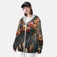 thumbnail image 3 of Lsque Floral Dreamcatcher Elegance UPF 50+ Lightweight Sun Protection Men's Women's Long Sleeve Shirt, Hoodie Performance -X-Large, 3 of 9
