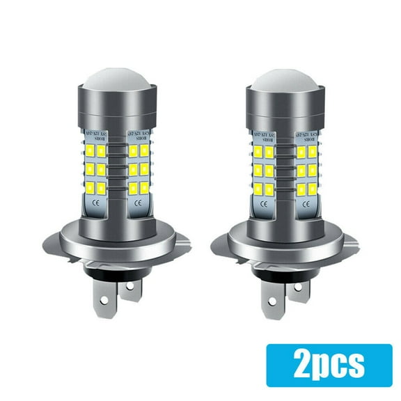 2Pcs H7 Led Headlight Bulb Kit Interior Light T10 6000K Smd Led Headlight Car Fog Light High And Low Beam Super Bright Car Parts Fangkenuo