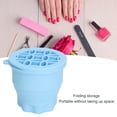 thumbnail image 3 of Makeup Brush Cleaner Mat, 2 In 1 Makeup Brush Cleaning Mat Silicone Makeup Brush Cleaning Pad Bowl Scrubber With Brush Drying Rack Folding Space Saving Cosmetic Brush Cleaner Bowl, 3 of 8