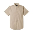 thumbnail image 2 of Hat and Beyond Men's Short Sleeve Premium Slim Fit Solid Dress Shirts, 2 of 4