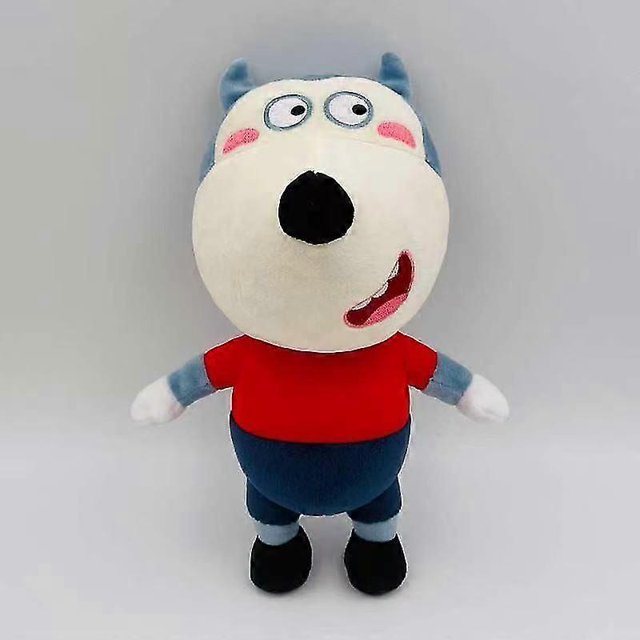 Peluche de Wolfoo y Lucy con dibujos animados suaves, duraderos y bonitos.