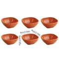 thumbnail image 3 of Dvruxg 6 Pack Small Bowls, 4 Inch Wheat Straw Soy Sauce Dishes, Unbreakable Dessert Bowls, Dipping Sauce Cups, Mini Prep Bowls, Snacks, Sauce Ketchup, BBQ, 3 of 6