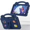 thumbnail image 2 of Dteck for TCL Tab 8 LE (9137w) / Tab 8 WiFi (9132x) 2023 Case for Kids, Children Friendly, Boys and Girls EVA Handle Stand Shockproof Tablet Cover for TCL Tab 8 LE/WiFi,Navy blue, 2 of 8