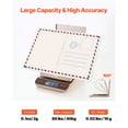 thumbnail image 2 of KFFKFF Digital Shipping Postal Scale, 0.1 oz High Accuracy, 88 lbs Postal Scale with Hold/Tare/Auto-off Function, Flip Holder Design & Easy Calibration, 2 of 9