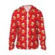 thumbnail image 1 of Balery Christmas Hat beer Sudadera ligera de manga larga con capucha y protección solar UPF 50+ para hombre y mujer, ideal para pesca y running-XX-Large, 1 of 7