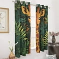 thumbnail image 3 of Forest Giraffe (6) Luxury Window Curtains Blinds for Living Room Kids Bedroom Bathroom Kicthen Door Home Decor 2 Panels, 3 of 6