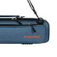 thumbnail image 4 of Flute Resistant Lightweight Protable Waterproof Flute Case Bag Dark Blue, 4 of 4