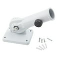 thumbnail image 1 of Shisuyan Flag Pole Holder Adjustable Angle Wind Resistance White 1Pack 5.9x2.8in, 1 of 9