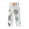 thumbnail image 5 of Xecao Cute Colorful Animal Men's Straight Lounge Pajama Pants: The Ultimate in Comfortable Sleepwear, 5 of 9