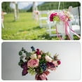 thumbnail image 4 of Uxcell 1 inch 10 Yard Satin Ribbon Grosgrain Thin Solid Silk Wedding Bouquet Ribbon Red, 4 of 7