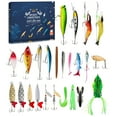 thumbnail image 3 of Advent Calendar  Fishing Lure for Man Adult Teen - 24 Days Christmas Countdown Fish Tackle Set - Xmas Surprise Fish Bait Gift for Father Grandpa Brother Boyfriend, 3 of 5