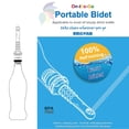 thumbnail image 4 of MeisiKeli Portable Mini Eco-Friendly Handheld Bidet,3 Piece, 4 of 5