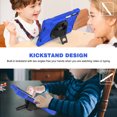 thumbnail image 6 of XYX Case for Lenovo Tab P11 Pro (2nd Gen) 2022 11.2 inch TB-138FC/TB-132FU with 360 Degree Rotating, Hand Strap, Shoulder Strap, Blue, 6 of 7