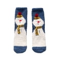 thumbnail image 2 of CNJKEHIUV Socks Under $1 Cute Fleece Crew House Socks, Soft Fuzzy Plush Lounge Socks with Cartoon Animal Print, Warm Cozy Mid‑Calf Indoor Sleeping Socks, 2 of 4