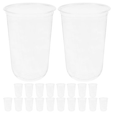 Phenofice U Shaped Plastic Cup 20Set Ideal For Thanksgiving Beverage Serving In Family Gatherings