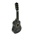 thumbnail image 1 of EASTIN Guitare Acoustique pour Enfants à 6 Cordes en Bois Noire 12 oz 21”, 1 of 4