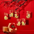 thumbnail image 5 of ThxToms Cartoon Golden Horse Red Envelopes, 36pcs Year of the Horse 2026 Lucky Money Envelopes for Chinese New Year, L, 5 of 7