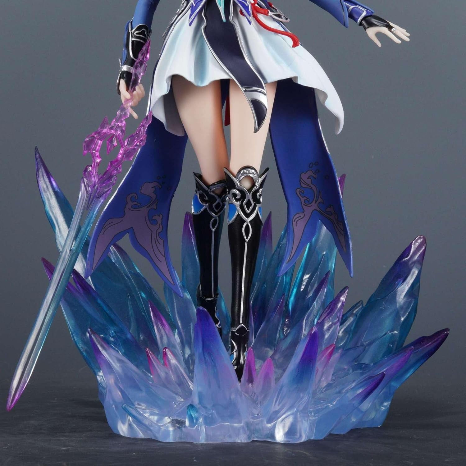 Jingliu Figure Holding A Sword Jingliu Figurine 29cm/11.4inch PVC Handmade Anime Manga Game Character Model Figures Statue Collectible Craft Gift