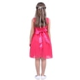 thumbnail image 2 of Jowowha Kids Flower Girl Dress Sleeveless V-Neck Wedding Bridesmaid Dresses Birthday Party Prom Ball Rose 10, 2 of 5