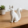 thumbnail image 2 of UJMNHYGT Geometric Knick Knacks Statue Modern Resin Sculpture, 2.75 Inch 3D Printed Figurine for Home Decor, Minimalist Bookshelf Desk Accent for Office Bedroom Study Desktop Ornament, 2 of 4