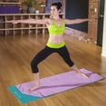 thumbnail image 4 of ProsourceFit Arida Yoga Mat Towel Super-Absorbent Microfiber 68" by 24" for Yoga, Pilates, and Working Out, 4 of 5