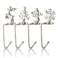 thumbnail image 3 of Gymnture christmas Heavy Duty Mantel Stocking Hanger for Christmas Fireplace Hook for Hanging Stockings Stocking Holder for Mantle Garland Hook for Mantel Xmas Stocking Hook, 3 of 10
