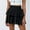 Black, variant on Idoravan Women's Basic Versatile Skirt Womens Fashion Solid Color Dress High Waist Cute Elastic Band Ruffle Double Layer Cupcake Skirt