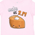 thumbnail image 4 of Inktastic Cute As 3.14 Pi Day Pumpkin Pie Pun Boys or Girls Toddler T-Shirt, 4 of 5