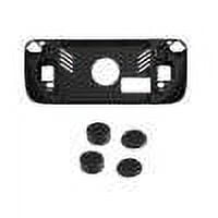 Silicone Handheld Console Cover + 4pcs Thumb Stick Caps Kit for Valve Steam Deck