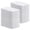 White, variant on SupremePlus Premium Huck Towels 15" x 27" Window Commercial Lint-Free Multipurpose 100% Cotton Household Cleaning Cloths & Wipes, Green, 12 Count