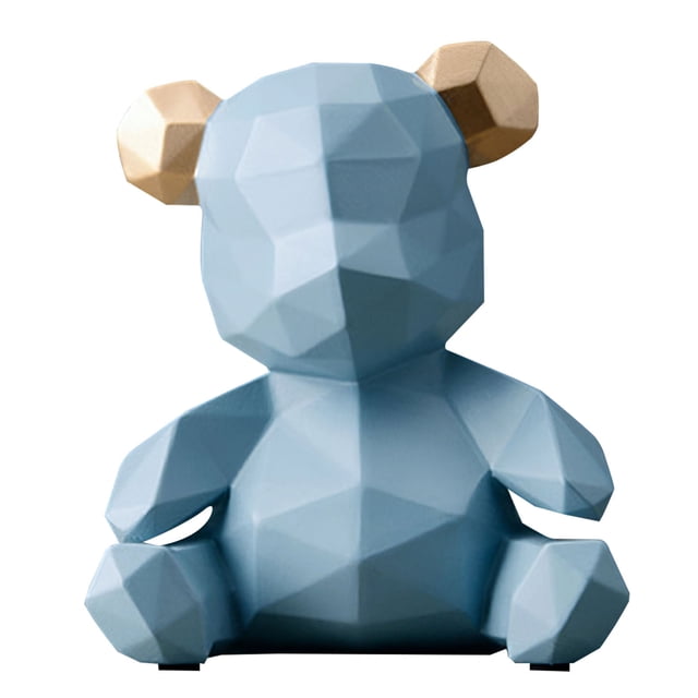 Hucha De Oso, Caja De Dinero De Oso De Estilo Nórdico, Hucha Geométrica Simple, Decoración Del Hogar Para Sala De Estar, Dormitorio, Habitación De Niños Sweethay HA027488-02