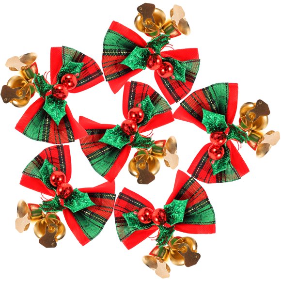 OULII 6Pcs Mini Bowknot Decoration Guests Accessory 1.97x1.18Inch