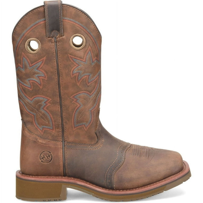 Double h men's shop square toe boots
