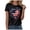 Black, variant on TOWED22 American Flag Patriotic T-Shirt Women 4th of July Gift Shirt USA Flag Stars Stripes Graphic Short Sleeve Casual Tops(Blue,M)