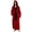 Wine Red, variant on AMITOFO Long Robes for Men with Hood & Pockets,Soft Plush Full Length Hooded Bathrobe Winter Warm Fleece Sleepwear Shawl Collar Housecoat ,Size M-XXL & Gray