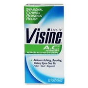 Visine A.C Astringent Redness Reliever Eye Drops, 0.5 Fluid Ounce