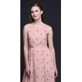 thumbnail image 4 of Bimba Block Ladies Round Neck Sleeveless Long Tank Casual Maxi PrintDress-Large, 4 of 6