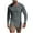 Gray#2, variant on Lopecy-Sta Men's Long Sleeve Shirt with Button Base Shirts for Men Cotton Crew Neck Shirts Casual Lightweight T-Shirt Underwear