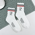 thumbnail image 6 of The Peanuts Snoopy Women and teen girls Cartoon Character Series Licensed Socks Assorted Colors 5 Pack Set Collection, 6 of 10