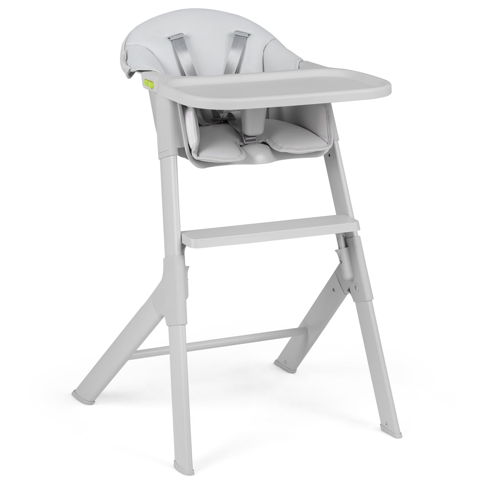 INFANS Baby High Chair, Full-Body Washable High Chairs for Babies and Toddlers Easy to Clean with Tray, 5-Point Harness, Light-Wight Design for Toddlers 6-36 Months