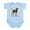Sky Blue, variant on CafePress - Hank The Cowdog, Its Me Again... Body Suit - Baby Light Bodysuit, Size Newborn - 24 Months