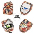 thumbnail image 5 of FORMRS Mini Backpack Purse for Women Travel Daypack Casual Shoulder Bag, Flowers Pattern, 5 of 7