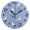 Black, variant on Anchor Seagull Pattern Wall Clock 10in Round Artistic Oil Painting Home Decor Desk Table Clock